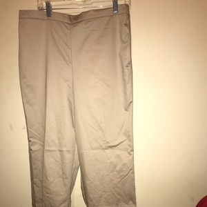 Alfred Dunner khaki slacks